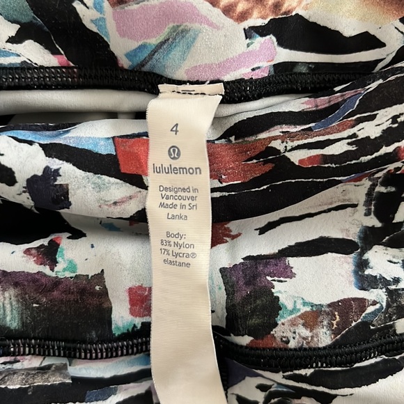 Lululemon Break Free High Culture Clash Leggings - Picture 8 of 9
